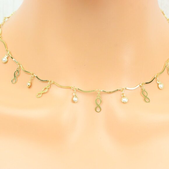 "Minimalist & Elegant Necklace Chain – Perfect for Women & Girls | UNVRC1021 - Picture 7 of 10